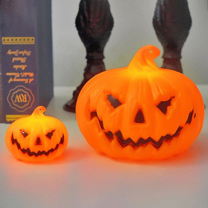 Pumpkin Lantern Candle Light Halloween Decoration