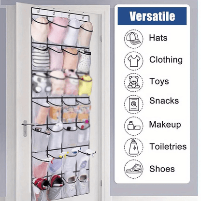 NeatNest 24 Pocket Hanging Shoe and Closet Organizer