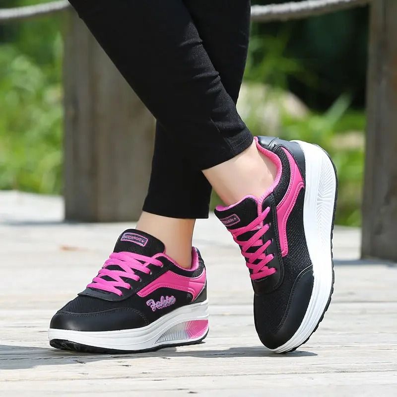 Women Vulcanized Walking Flats Plus Size Sneakers