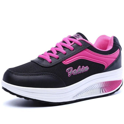 Women Vulcanized Walking Flats Plus Size Sneakers