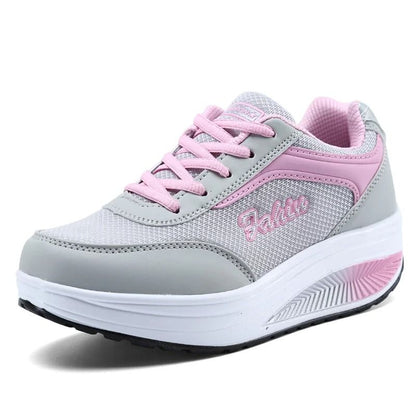 Women Vulcanized Walking Flats Plus Size Sneakers