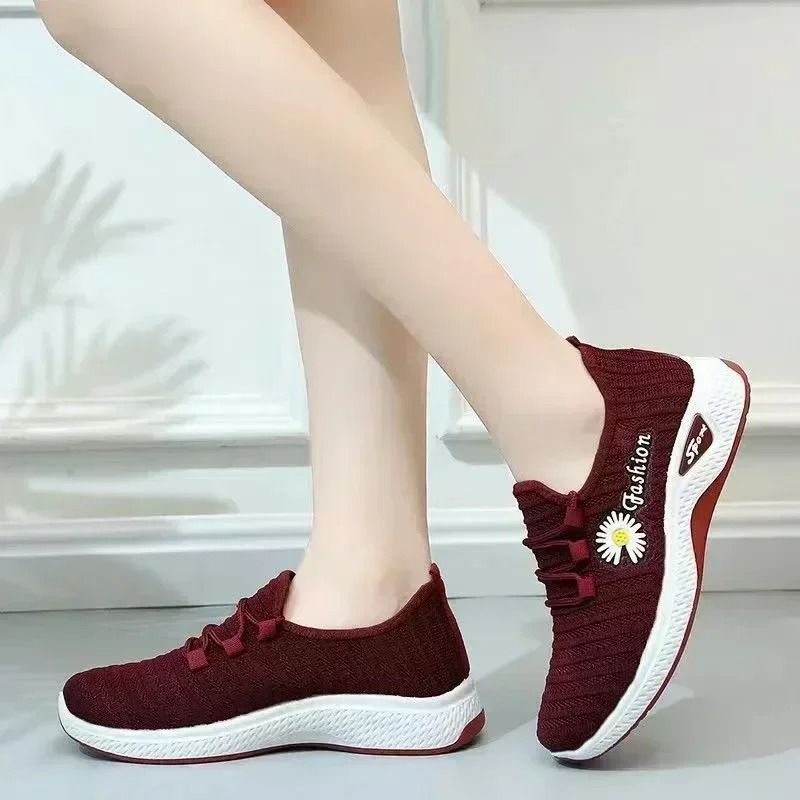 Womens Lightweight Breathable Running Sneakers
