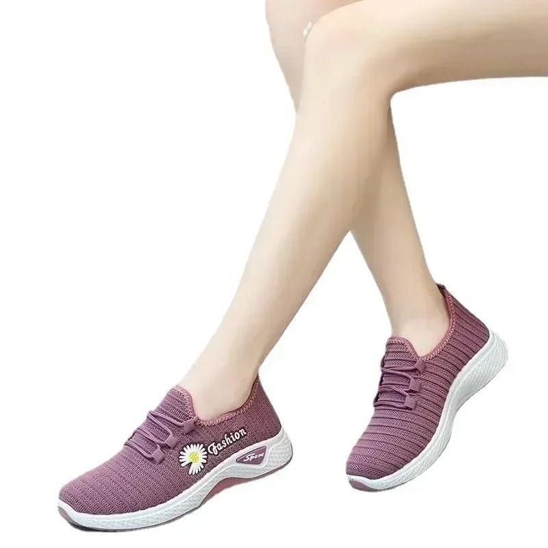 Womens Lightweight Breathable Running Sneakers