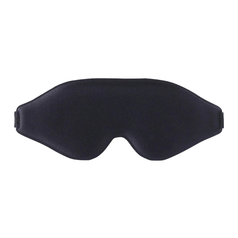 Sleep Mask for Side Sleepers, 3D Deep Contoured Blackout Eye Mask, No Pressure Blindfold for Women Men Lash Extensions