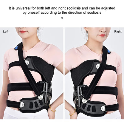 Adjustable Scoliosis Posture Corrector, Spinal Auxiliary Orthosis Brace, Back Recovery Support for Left and Right Use