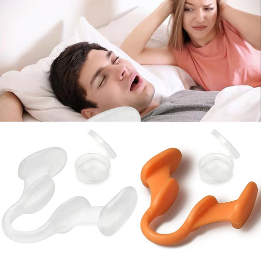 Nasal Dilator, Silicone Nose Clip Stop Snore Aid, Easy Breathe Sleep Support, Improve Rhinitis Relief