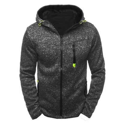 Men's Jacquard Hoodie, Premium Fleece Pullover, Brand Hooded Sweatshirt for Men, Comfort Fit Streetwear