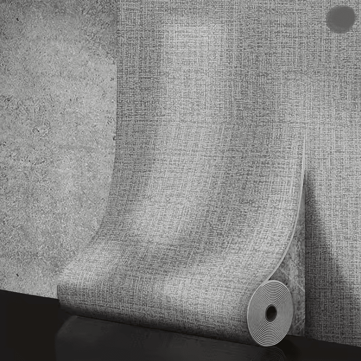 LuxePanel 3D Self Adhesive Foam Wall Panels with Linen Texture and Soundproof Design