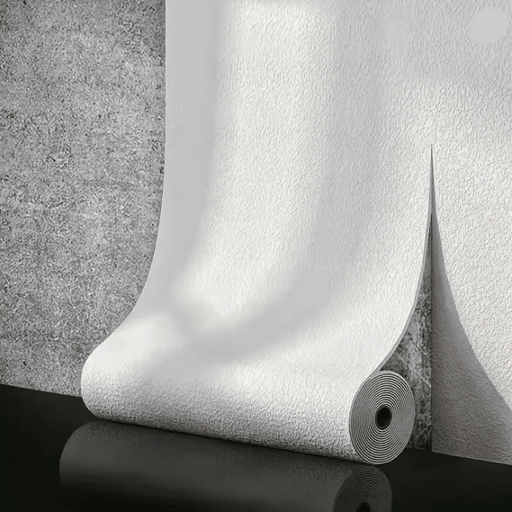 LuxePanel 3D Self Adhesive Foam Wall Panels with Linen Texture and Soundproof Design