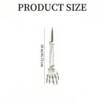 Spooky Yard Garden Halloween Decoration, Realistic Skeleton Arm Leg Bones, Halloween Skeleton Stake Decorations