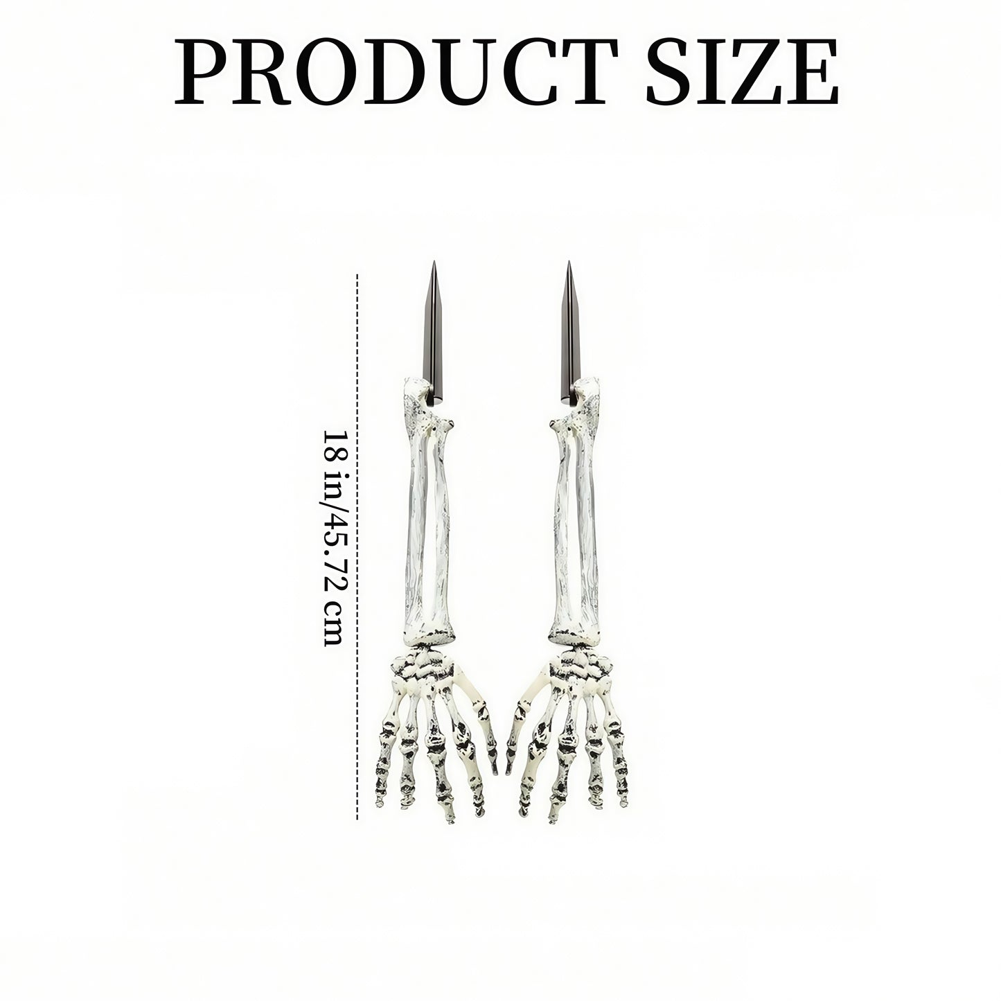 Spooky Yard Garden Halloween Decoration, Realistic Skeleton Arm Leg Bones, Halloween Skeleton Stake Decorations