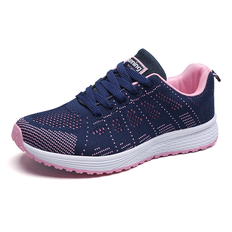 Womens Sneakers Casual, New Fashion Plus Size Shoes, Lace Up Trainers, Female Sneakers Tenis Feminino