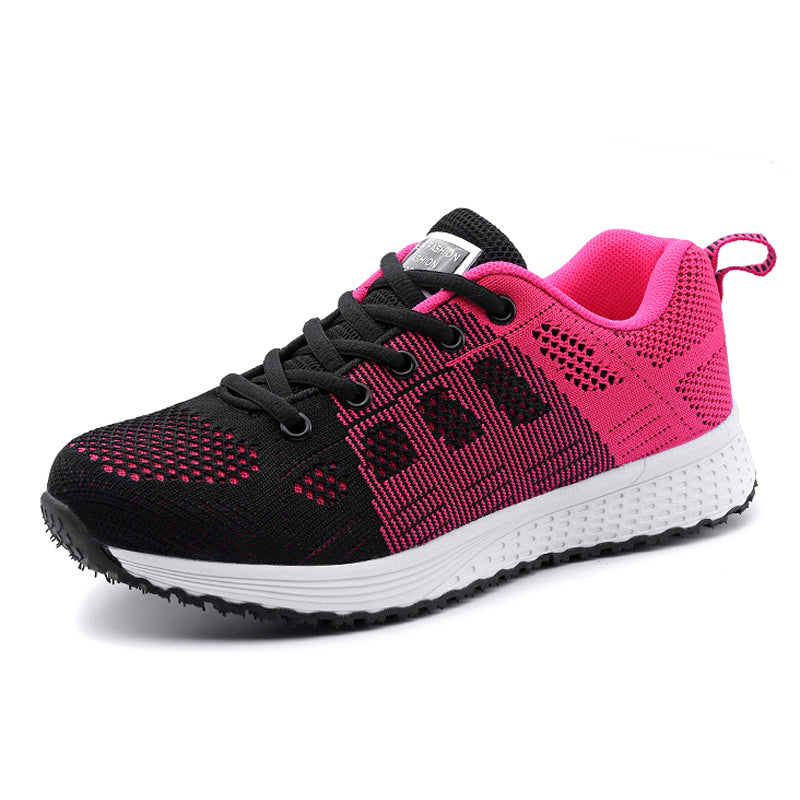 Womens Sneakers Casual, New Fashion Plus Size Shoes, Lace Up Trainers, Female Sneakers Tenis Feminino