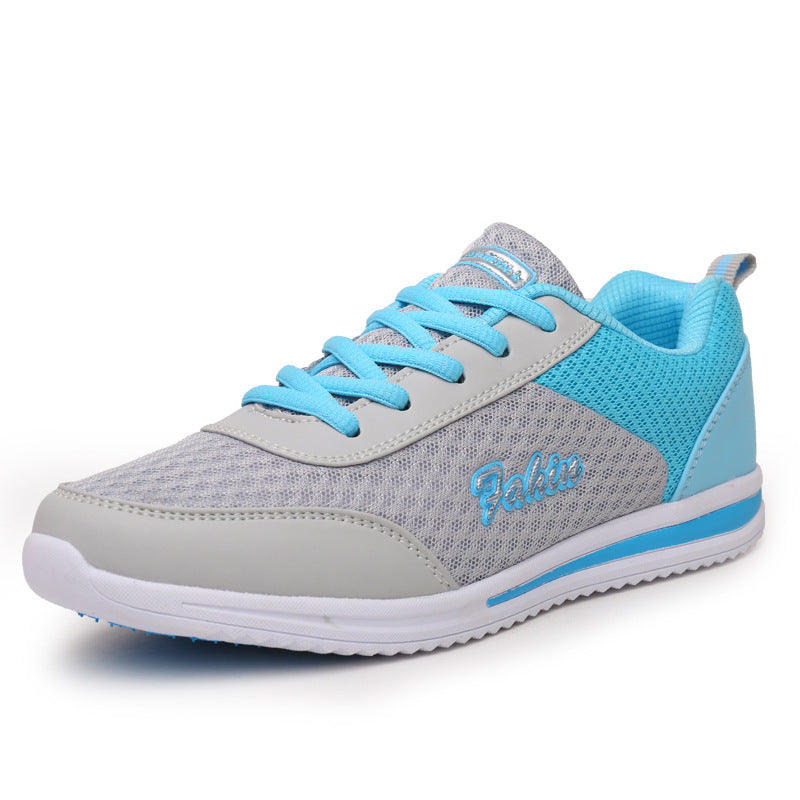 Fashion Womens Sneakers, Lightweight Mesh Shoes, Comfortable Lace Up Tenis, Stylish Summer Designer Sneakers