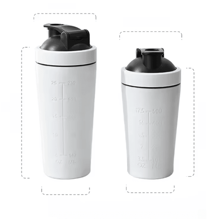 ProMix Stainless Steel Protein Shaker Bottle with Mixing Ball