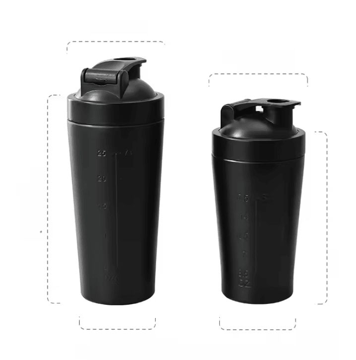 ProMix Stainless Steel Protein Shaker Bottle with Mixing Ball