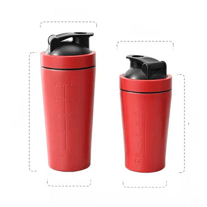 ProMix Stainless Steel Protein Shaker Bottle with Mixing Ball
