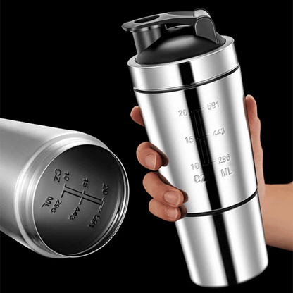 SteelFuel Pro Stainless Steel Protein Shaker Cup