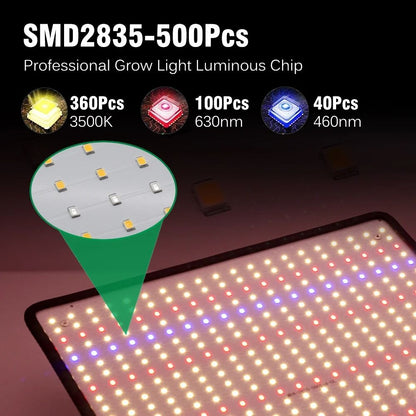 LED Grow Light Full Spectrum Phyto Lamp For Indoor Plants