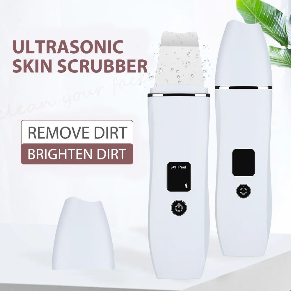 Ultrasonic Skin Scrubber Blackhead Remover And Deep Face Cleaning Tool