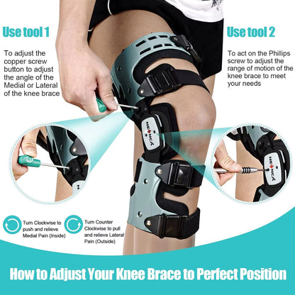 NEENCA OA Unloader Knee Brace – Adjustable Support for Arthritis & Osteoarthritis Relief