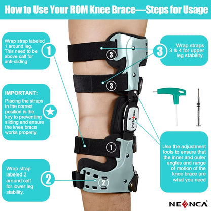 NEENCA OA Unloader Knee Brace – Adjustable Support for Arthritis & Osteoarthritis Relief