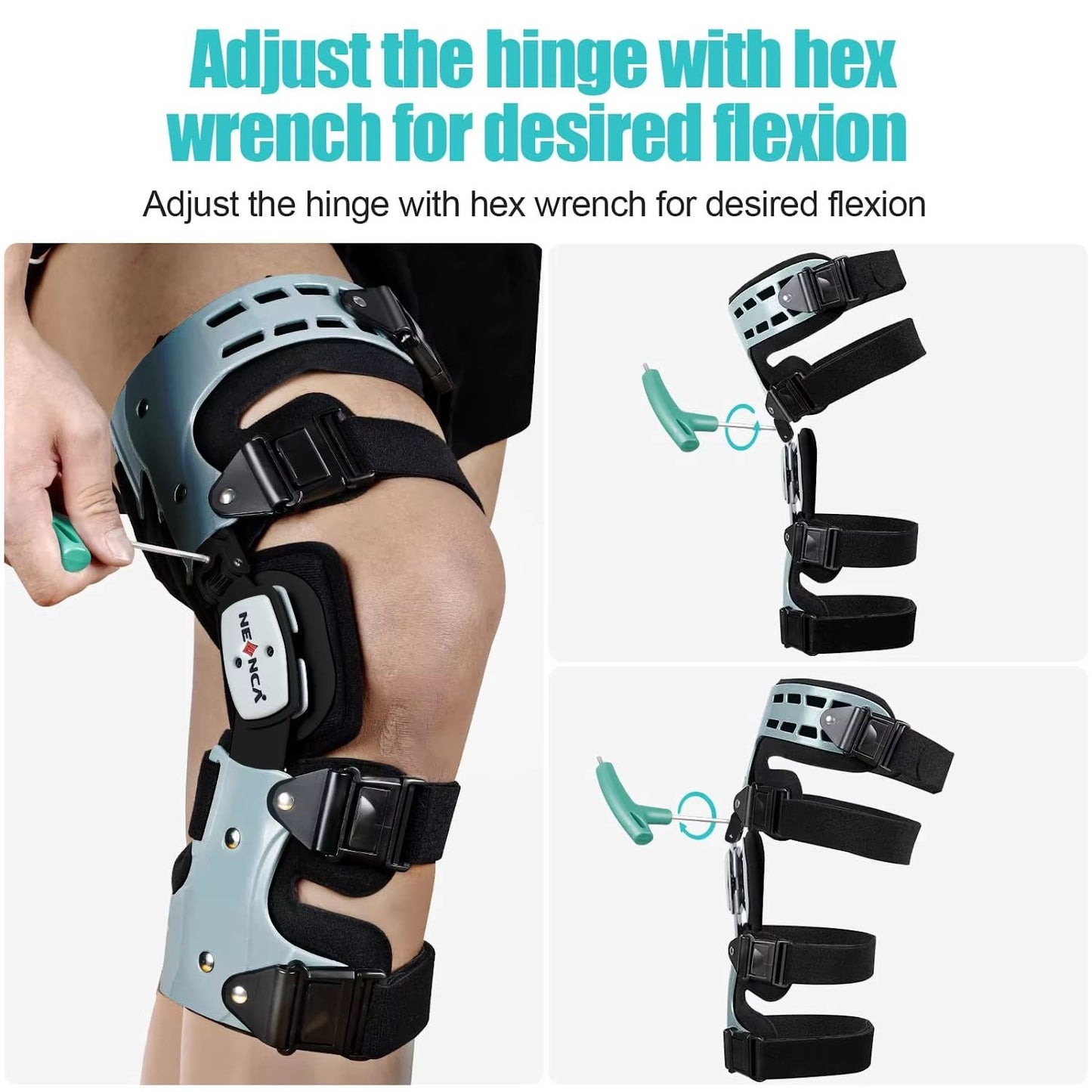 NEENCA OA Unloader Knee Brace – Adjustable Support for Arthritis & Osteoarthritis Relief