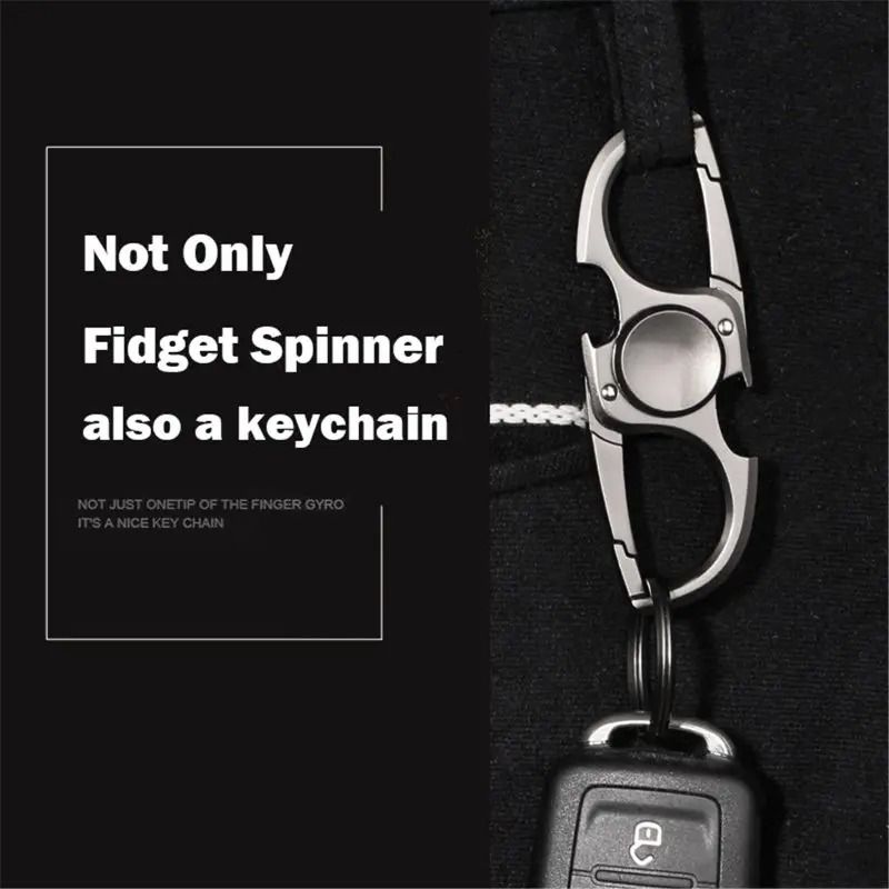 Finger Spinner Fidget Hand Spinner Keychain Bottle Opener