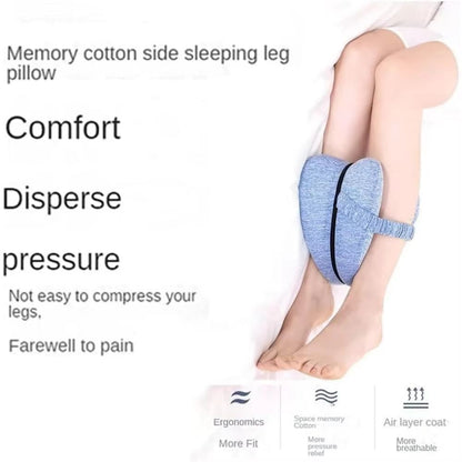 Revoget Orthopedic Leg Alignment Pillow – Relieve Hip Pain, Sciatica, and Back Discomfort for Side Sleepers