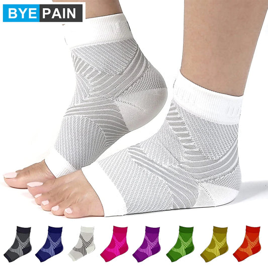 Plantar Fasciitis Socks Sleeves, Sports Ankle Brace Compression, Foot Arch Support, Achilles Tendonitis Relief