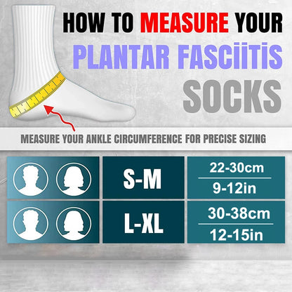 Plantar Fasciitis Socks Sleeves, Sports Ankle Brace Compression, Foot Arch Support, Achilles Tendonitis Relief