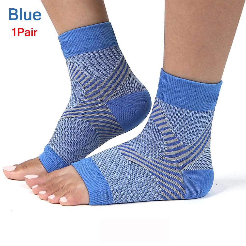 Plantar Fasciitis Socks Sleeves, Sports Ankle Brace Compression, Foot Arch Support, Achilles Tendonitis Relief