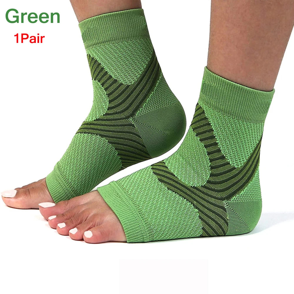 Plantar Fasciitis Socks Sleeves, Sports Ankle Brace Compression, Foot Arch Support, Achilles Tendonitis Relief