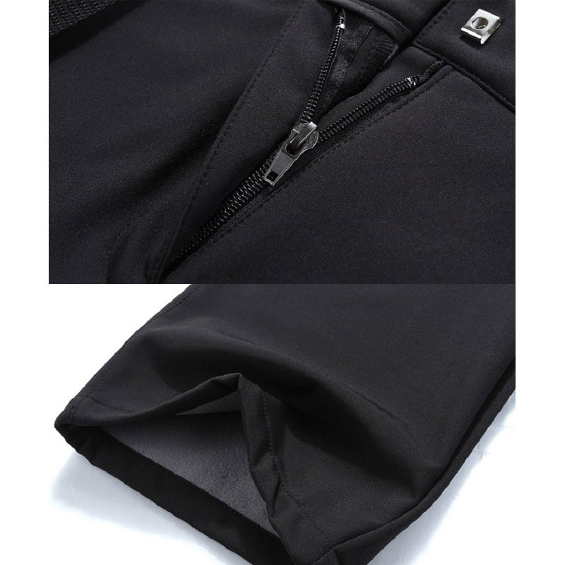 Women's Thermal Softshell Pants, Waterproof Fleece Lined for Hiking, Skiing, Snowboard, and Outdoor Trekking