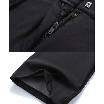 Women's Thermal Softshell Pants, Waterproof Fleece Lined for Hiking, Skiing, Snowboard, and Outdoor Trekking