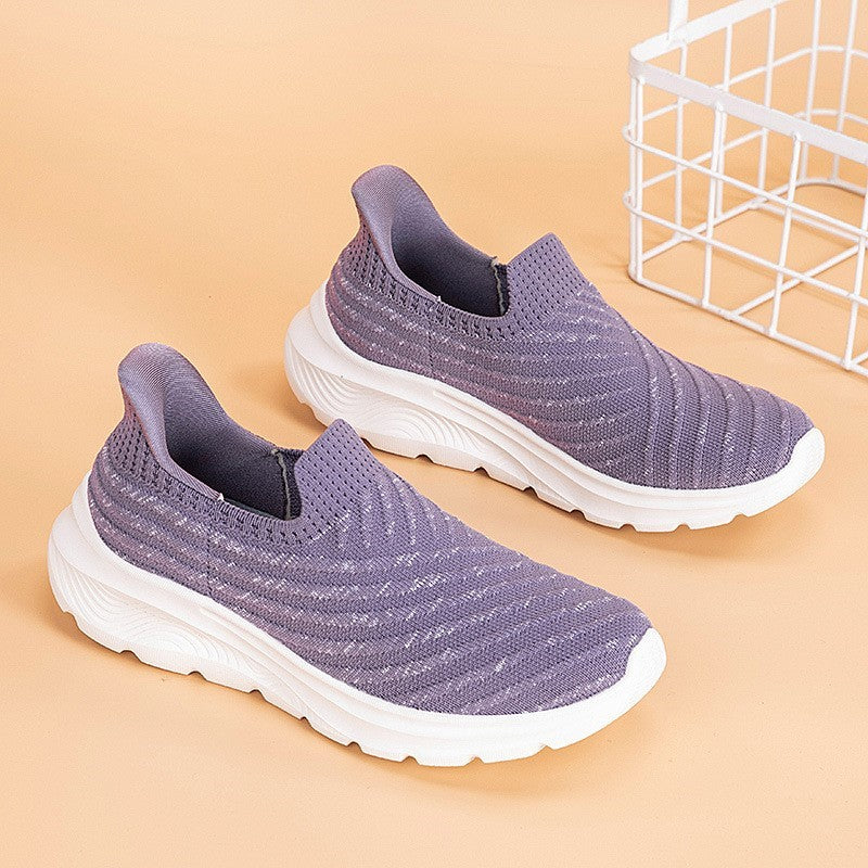 Slip On Sneakers For Woman, Fashion Casual Shoes, Non Slip Women Sports Shoes, Breathable Running Footwear