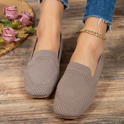 Ladies Slip On Sneakers, Womens Casual Soft Shoes, Fashion Trainers Vulcanized Sneaker Woman