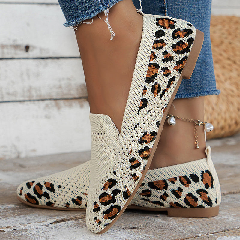 Ladies Slip On Sneakers, Womens Casual Soft Shoes, Fashion Trainers Vulcanized Sneaker Woman