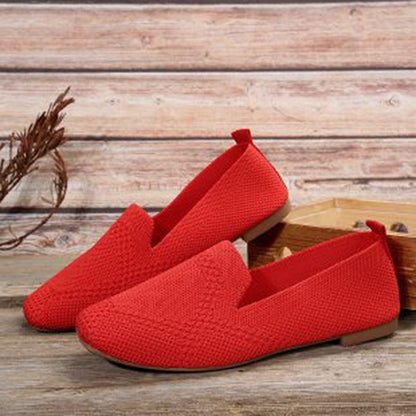 Ladies Slip On Sneakers, Womens Casual Soft Shoes, Fashion Trainers Vulcanized Sneaker Woman