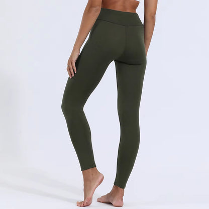 Women's Ultra-Soft Thermal Velvet Leggings – High Waist Slim Fit Winter Pants
