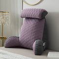 back pillow purple