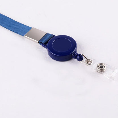 Retractable Badge Reel, Professional Neck Lanyard with ID Card Holder