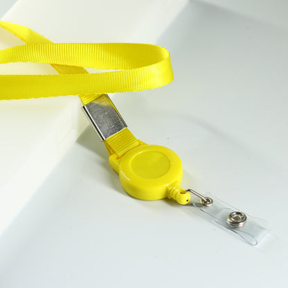 Retractable Badge Reel, Professional Neck Lanyard with ID Card Holder