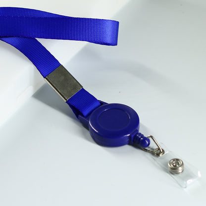 Retractable Badge Reel, Professional Neck Lanyard with ID Card Holder