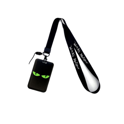 Gamer Lanyard, Card Holder Neck Strap, ID Badge Holder, Retractable Keychain, Phone Straps, Cool Accessories and Gifts