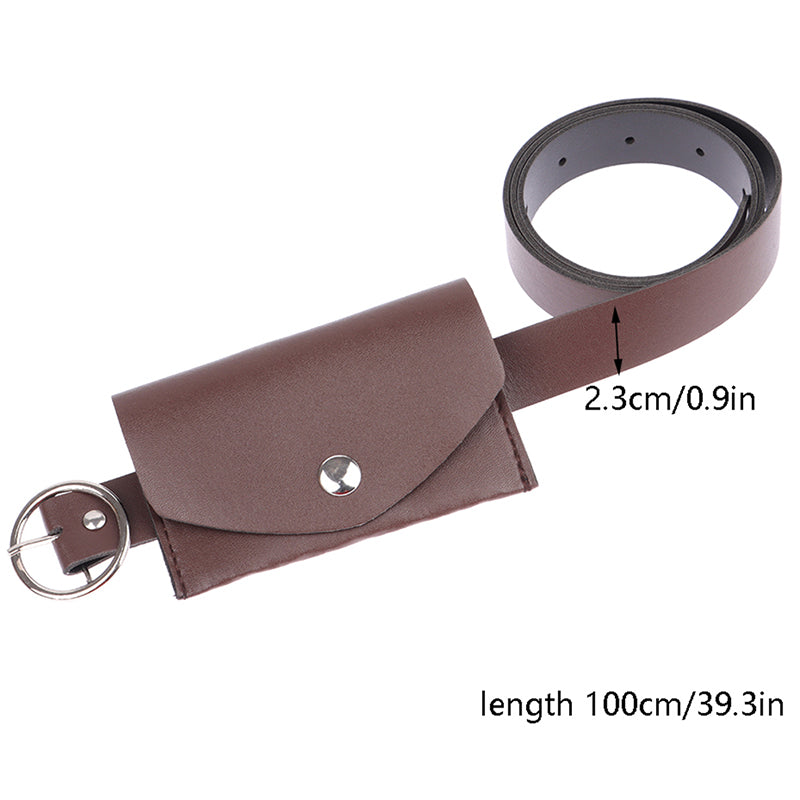 Ladies Decorative Belt, Waist Pack Adjustable, Metal Buckle Wallet Pouch, Stylish Waist Belt for Salesperson,Daily Use