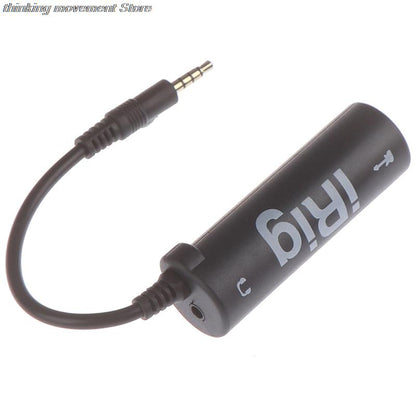 Beginner Guitar Effects, Adapter Guitar to Phone Interface, Portable Music Recording Connector