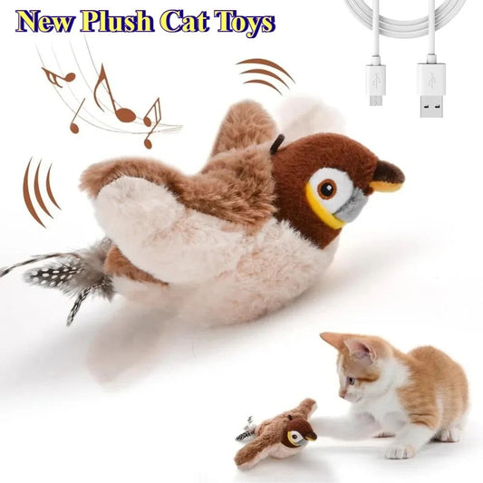 Interactive Cat Toy with Catnip and Touch Activation