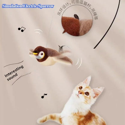 Interactive Cat Toy with Catnip and Touch Activation