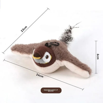 Interactive Cat Toy with Catnip and Touch Activation
